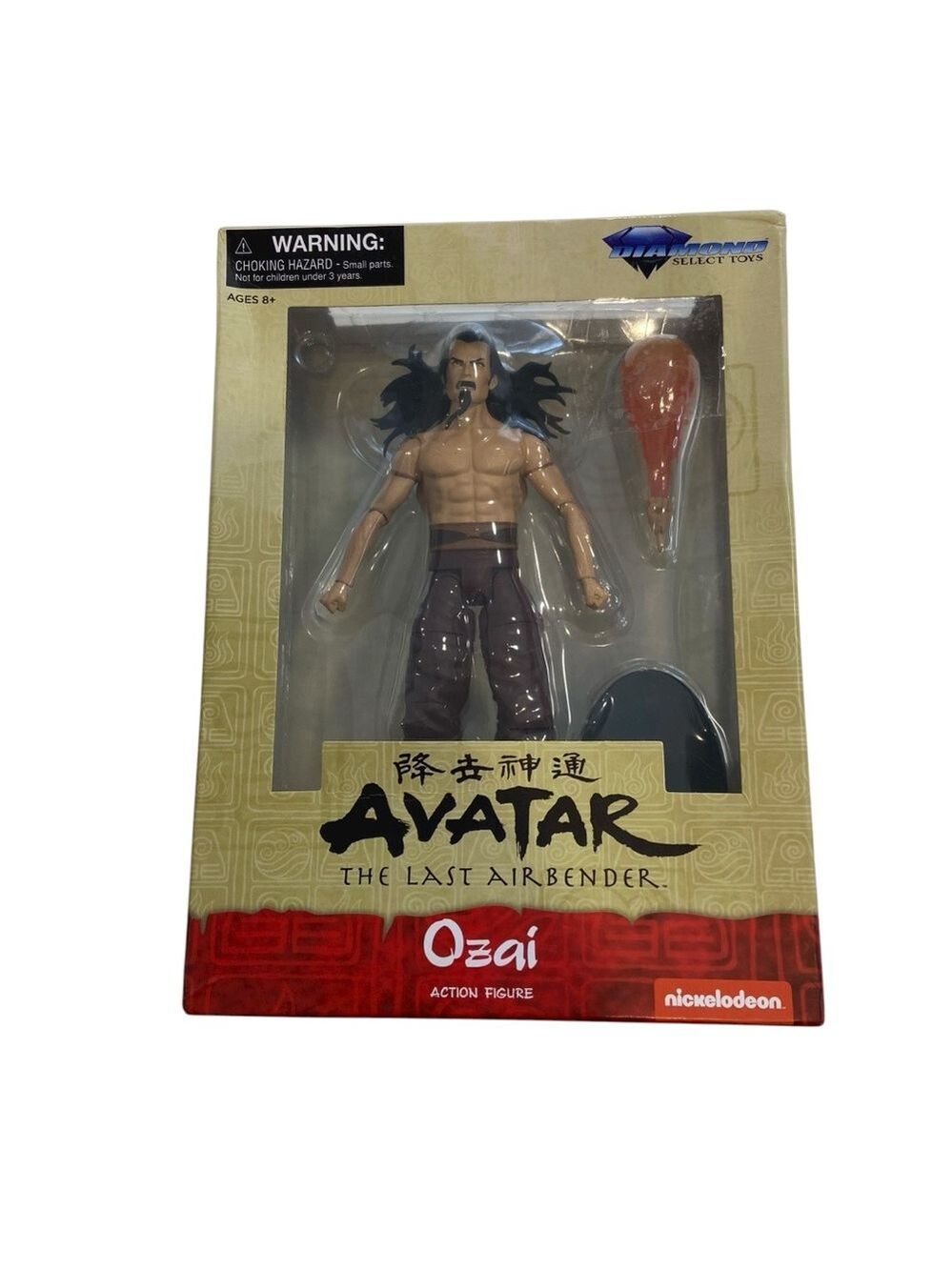 Avatar The Last Airbender Ozai Diamond Select Figure NIB Box collection figurine
